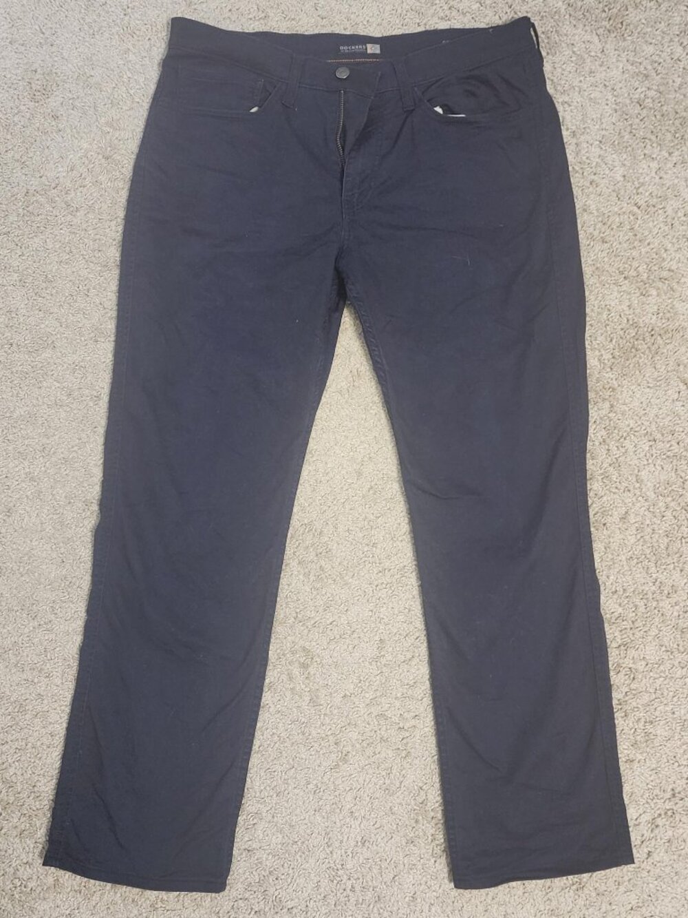 Dockers Pants - Men's - Navy - Straight Fit - Size 34x30